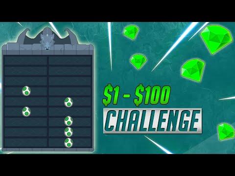 DEGEN $1-$100 CHALLENGE ON STAKE!