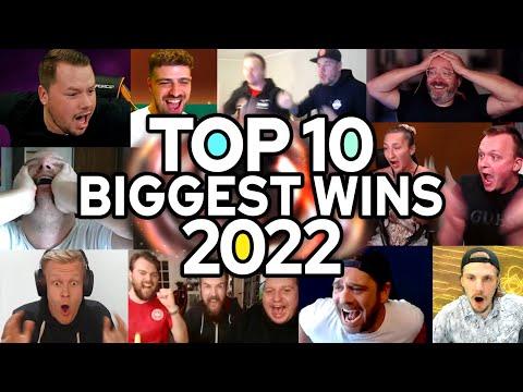 Top 10 Streamers Biggest Wins Of 2022