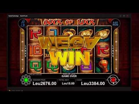 Duck Of Luck Big Win - Casino Technology