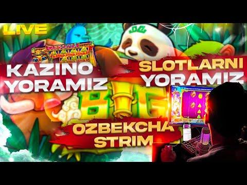 OZBEKCHA STRIM LIVE KAZINO VA SLOTLAR, DEPOZIT 11.000.000 SO'M, BUGUN BOSHQACHA BO'LADI!