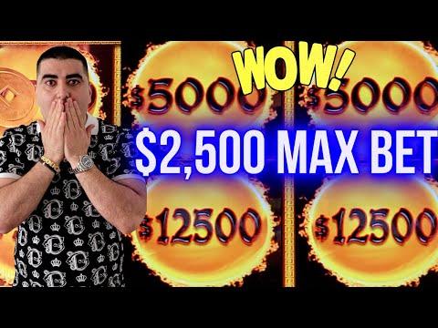 $2,500 Max Bet Dragon Link MASSIVE JACKPOT - Biggest Casino Win In 2023