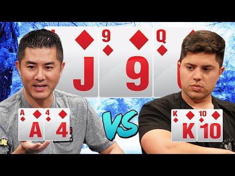 Sickest Cooler Ever!! Straight Flush Vs Ace High Flush For $610,000!!