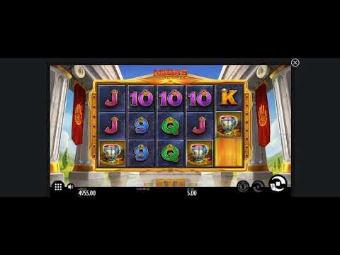 MIDAS GOLDEN TOUCH £5 STAKE LAS VEGAS CASINO GAME