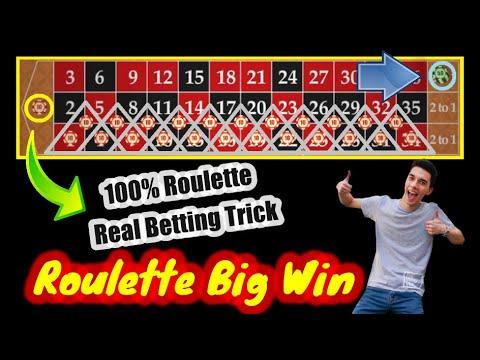 Roulette Big Win - 100% Roulette Real Betting Trick - Roulette System