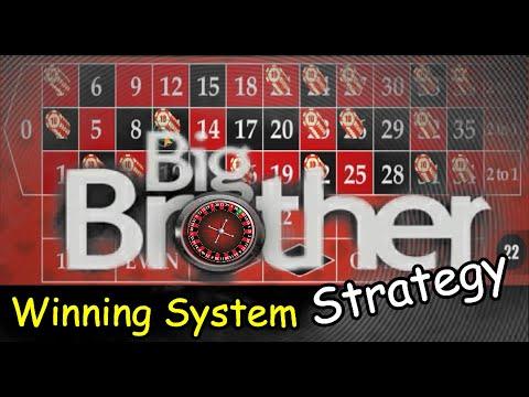 Winning System For Roulette. Big Brother Strategy