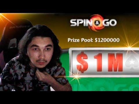 MiracleQ СОРВАЛ ДЖЕКПОТ НА 1200000$ В SPIN AND GO/ Biggest WIN Poker Spin And Go