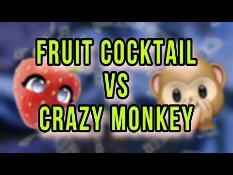 ХОРОШИЙ ЗАНОС !! FRUIT COCKTAIL VS CRAZY MONKEY! КАЗИНО ВУЛКАН СТАРС