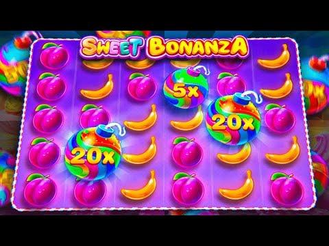 ДИЧАЙШЕЕ ВЕЗЕНИЕ!   Бонус В Слоте Sweet Bonanza   заносы недели