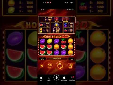 слот  на отдаче HOT FRUITS 20 +9k