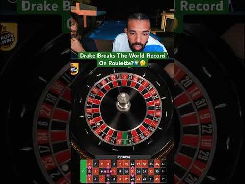 Drake Breaks The World Record On Roulette? #drake #roulette #casino #worldrecord #maxwin #highroller