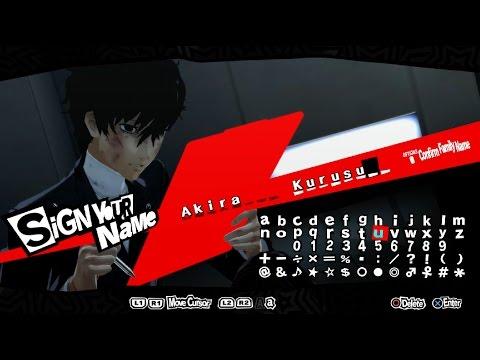 Persona 5 OPENING