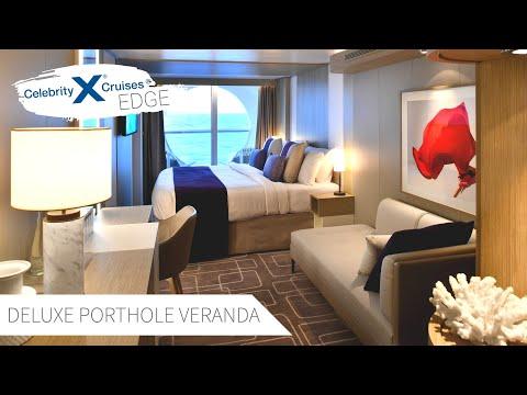 Deluxe Porthole View With Veranda | Celebrity Edge Full Walkthrough Tour & Review 4K | 2021