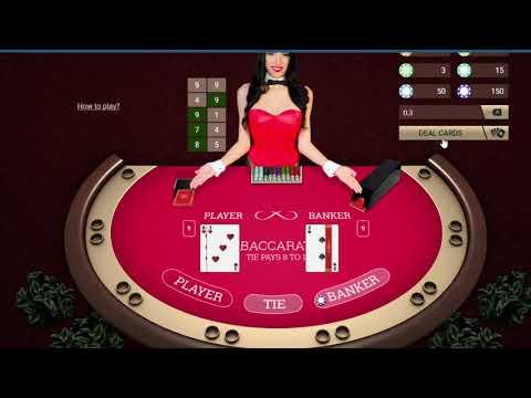 Baccarat ♣️  ♦️ - игра с карти и реални суми и печалби