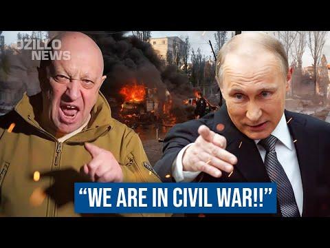 2 MINUTES AGO! Civil War In Russia! Wagner Leader Prigozhin Declares War On Russia!