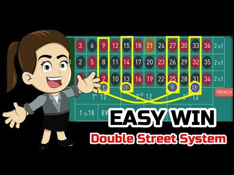 EASY WIN. Double Street System Review For Roulette.