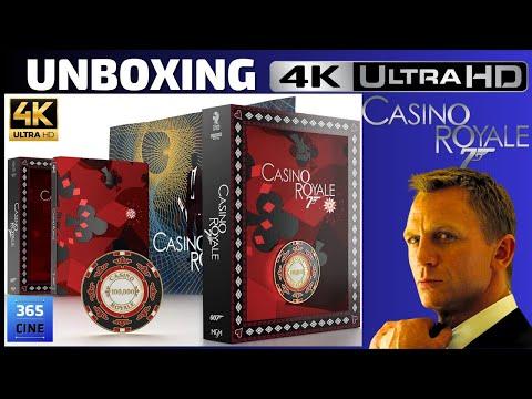 007 CASINO ROYALE 4K Ultra HD Blu-ray Unboxing Titans Of Cult Steelbook Edition