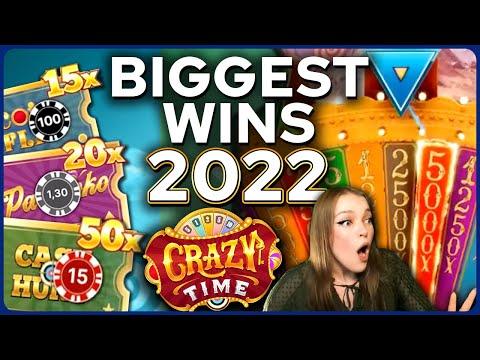 Top 5 Big Wins On Crazy Time 2022