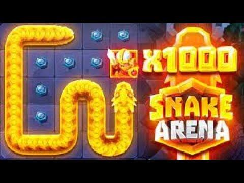 КУПИЛ САМУЮ ДОРОГУЮ БОНУСКУ В СЛОТЕ SNAKE ARENA!!! ПОЙМАЛ Х1000????