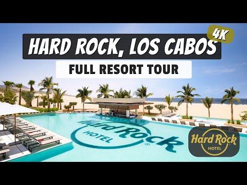 Hard Rock Hotel Los Cabos | Full Walkthrough Tour, All Public Spaces 4K | 2020