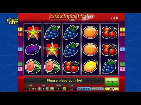 Spin City - Игровой автомат Sizzling Hot Deluxe (Сизлинг Хот Делюкс, Компот Делюкс)