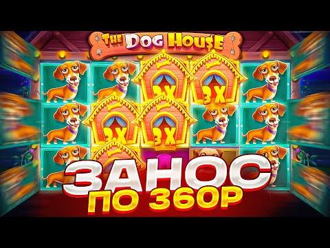 ПОЙМАЛ БОНУС ПО 360Р И ЗАНОС В DOG HOUSE! ЗАКРЫЛ СОБАК ЧЕРЕЗ 3 БУДКИ В ДОГ ХАУС