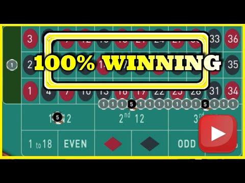 MEGA WIN IN ROULETTE!! | 100% Best Winning Strategy To Roulette