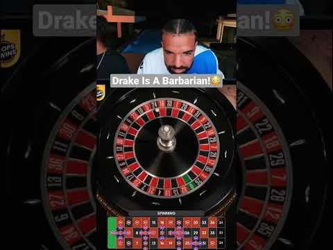 Drake Is A Barbarian On Roulette! #drake #roulette #barbarian #casino #maxwin #bigwin