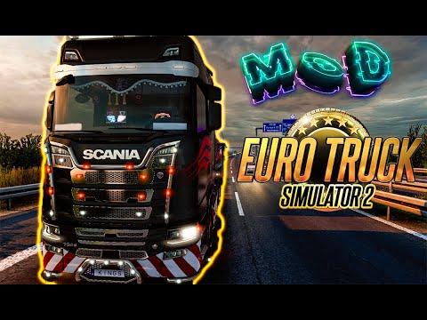 Вечерний открытый конвой в Euro Truck Simulator 2