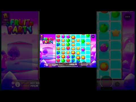 ЭТО БЫЛ СПИН НА 17К В СЛОТЕ FRUIT PARTY #заносынедели #казино #слоты #занос #слот #sensational #slot