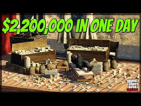 How To Make $2,200,000 (Starting From Level 1) In Less Than 1 Day | GTA 5 Online