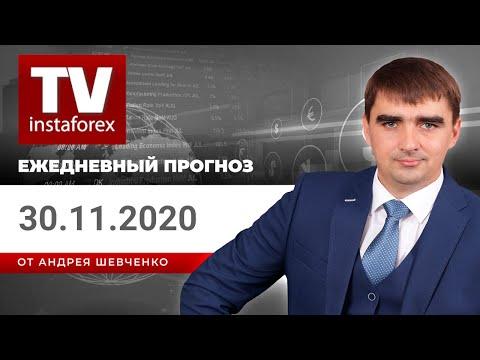 Прогноз на 30.11.2020 от Андрея Шевченко: Обзор рынка. Торговые идеи. Ответы на вопросы.