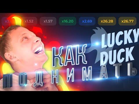 КАК ВСЕГДА ПОДНИМАТЬ на сайте LUCKY DUCK?