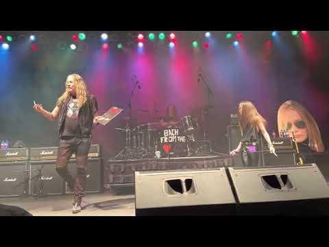 SEBASTIAN BACH (Skid Row) YOUTH GONE WILD Avalon Events Center FARGO, ND 5/6/23 With Guest Blake