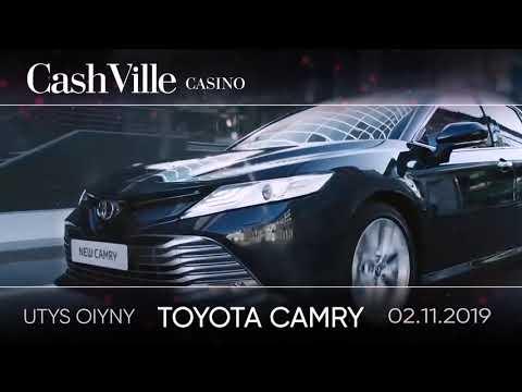 2 ноября розыгрыш Toyota Camry в казино CashVille