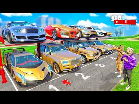 ВЫБИЛ САМУЮ ДОРОГУЮ ТАЧКУ НА БОГАТОЙ ПАРКОВКЕ! БИТВА РАНДОМА В GTA 5 ONLINE