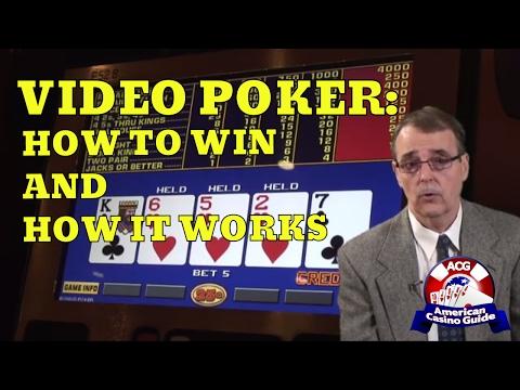 Video Poker - How To Win And How It Works • The Jackpot Gents