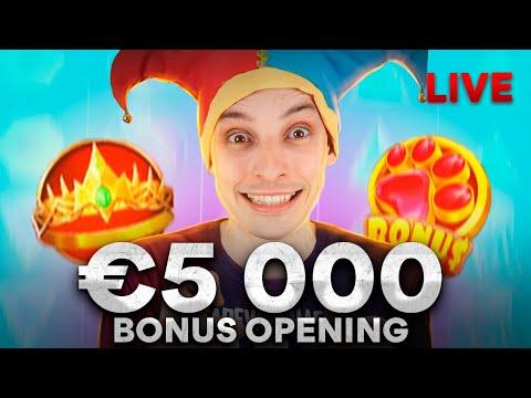 €5 000 BONUS OPENING 