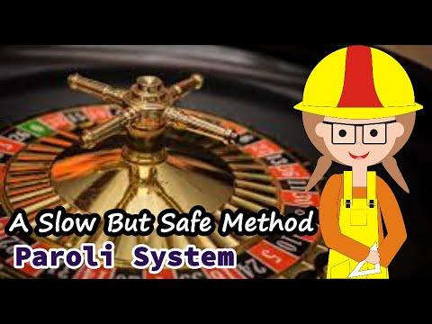 A Slow But Safe Method For Roulette. Paroli System.