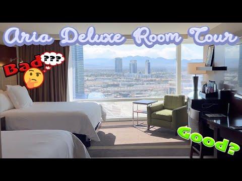 Aria Deluxe Room - Full Tour - King And 2 Queen Room