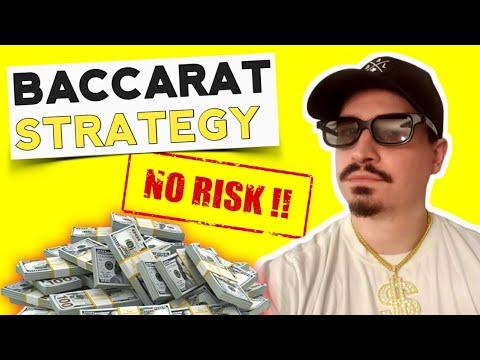 Baccarat Strategy - Professional Gambler Tells How To Win WITHOUT Risk