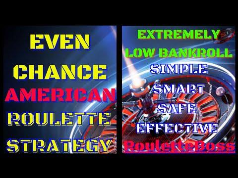 Even Chance American Roulette Strategy | Roulette Boss