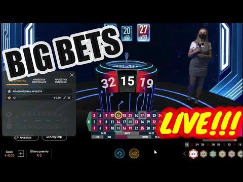 LIVE ROULETTE SESSION - RV SYSTEM - ONLINE CASINO. PART 2