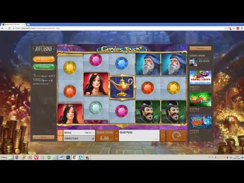 Лудовод в Joycasino - автомат про Аладдина.