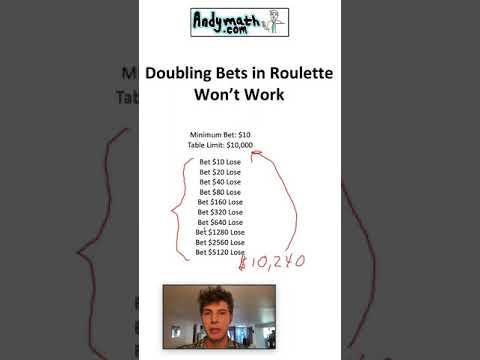 Martingale Strategy For Roulette #Shorts