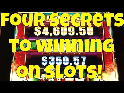 Four Secrets To Winning On Slot Machines • The Jackpot Gents