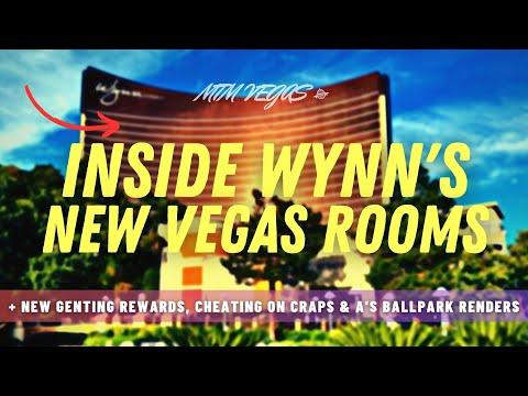 Inside Wynn Las Vegas New Rooms, Cheating On Electronic Craps & Resorts World's New Players Club!