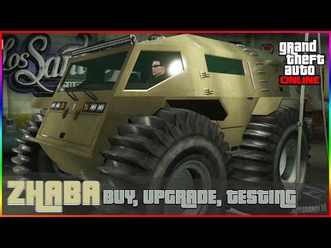 GTA ONLINE - BUYING ZHABA, UPGRADE, CUSTOMIZE, TEST, BREAK, DESTROY, RACE AND REVIEW