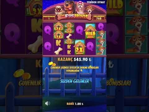 Karabaş Ve Wild Kombosu İle Müthiş Vurgun - The Dog House Megaways Rekor - #casino #slot #shorts