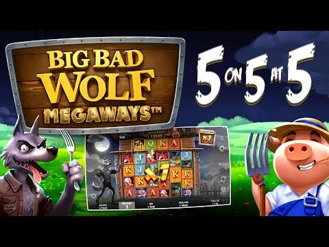 Big Bad Wolf Megaways! 5 High Stake Bonuses! *New Online Slot*