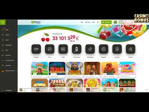 Fresh Casino Mit Freispiele Spezial-Bonuscode